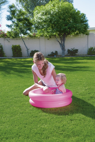 Imagen 4 de 5 de Pileta Inflable 2 Aros Translucida 61x51cm Bestway 51061 Ful
