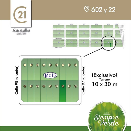 Lote A La Venta En Barrio Simpre Verde