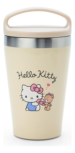 Steel Cup Stainless Steel Tumbler With Handle Hello Kitty Ki