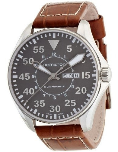 Reloj Hamilton Hamilton H64715885 Khaki Pilot Automatico De