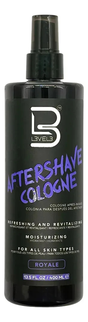 Aftershave Level 3 Cologne Royale Loción Post Afeitado 400ml