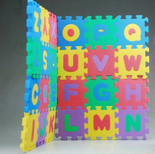 Set 10 Cuadros 30x30 Bebes Niños Tatami Go Numeros Adkar Alf