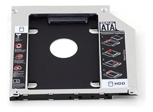 Highrock Hard Drive Caddy Tray 9.5mm Universal Sata 2nd Hdd 