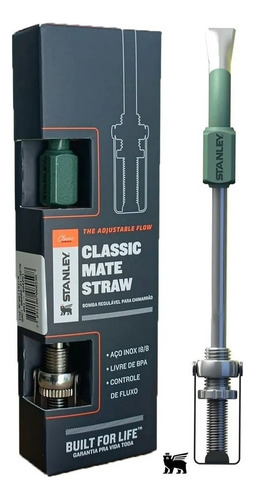 Bomba Stanley Mate (muelle ajustable), color verde martillado