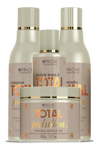 Mega Kit Total Nutrition Kpriche Profissional Frete Grátis