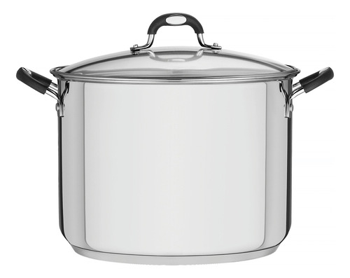 Caldeirão Astro Aço Inox Tramontina 30cm 15,2l Fundo Triplo Cor Prateado