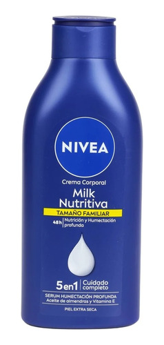 Crema Corporal Nutritiva Nivea 650