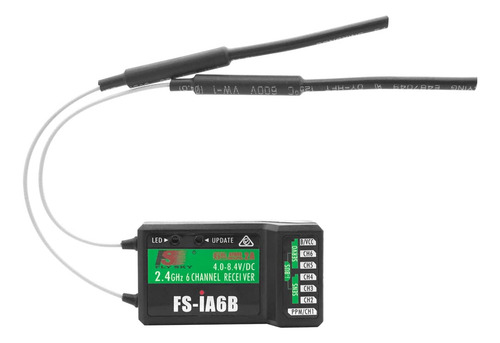 Receptor Flysky Fs-ia6b 6 Canales 2.4g Ibus Compatible