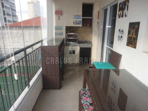Vila Mascote Apartamento Com Dois Dormitórios 1 Suite Duas Vagas 86m2 - Cf65738