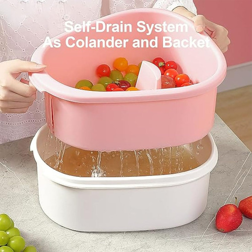 Limpador De Frutas, Centrifugador, Lavador De Frutas Grande