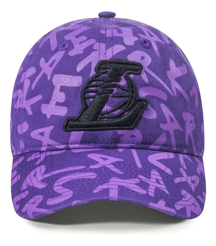 Jockey Nba Los Angeles Lakers Color Morado Logo Negro