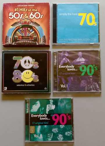 Simply The Best 70s + Everybody Loves The 90's Vol. I Y Ii +