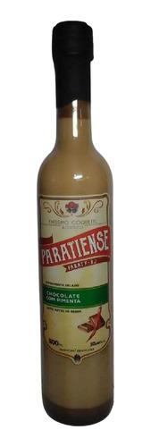 Cachaça Paratiana - Licor De Chocolate Com Pimenta 500.ml