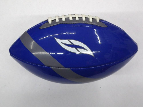 Balon Futbol Americano Voit Shiny Ctpu Flame No. 7 Azul
