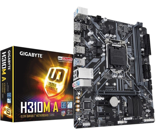 Motherboard Gigabyte Ga-h310m 9th Intel 1151 Ddr4 Tranza