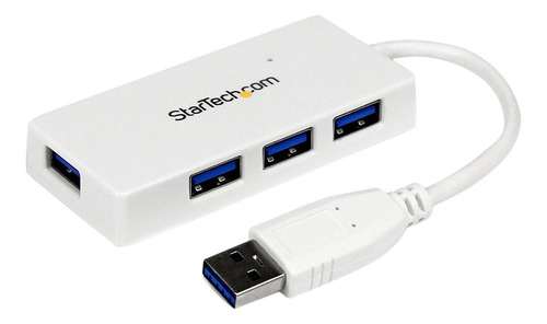 Startech. Com Hub Usb 3.0 De 4 Puertos - Hub Usb Multipuerto