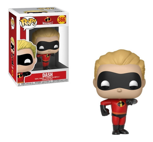 Muñeca Funko Pop Disney Pear Arrow 366 Los Increíbles Dash