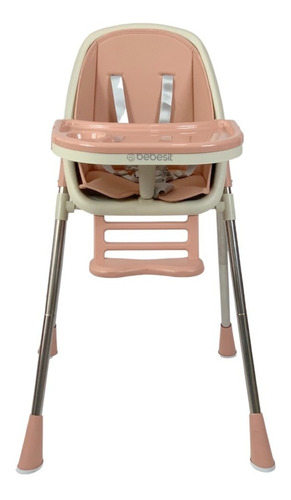 Silla De Comer Baby Dinner Bebesit Rosa