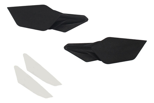 2x Scooter Dynamic Wing Kit Elegante Compatible Con Negro