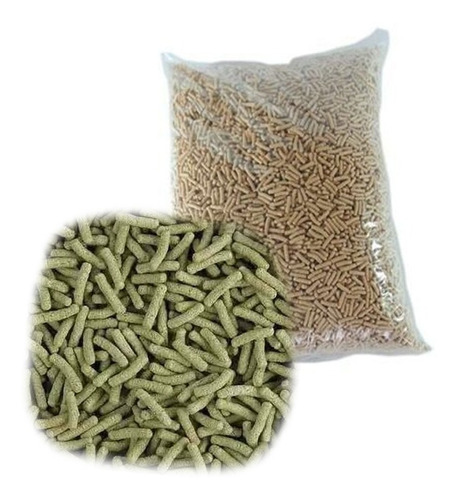 Pellet Koi Peces Turtuga  Verde 1 Kg Marca Tropical Pethome