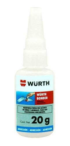Super Glue Würth Bonder 20 Gr - Wurth