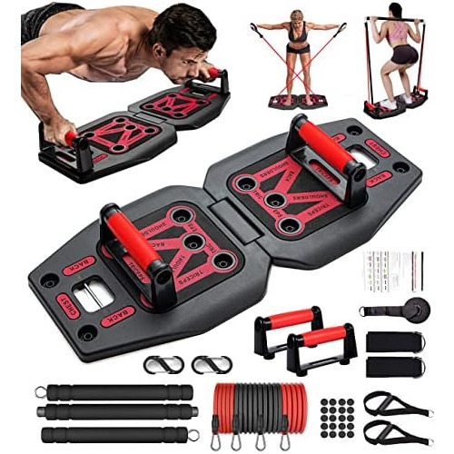 Home Gym Exercise Equipment - Portable Workout System 1...