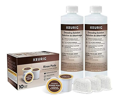 Kit De Mantenimiento De La Cafetera Keurig De 6 Meses, Inclu