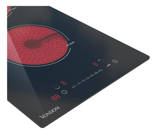 Anafe Eléctrico Vitrocerámica Empotrable Vondom - 30 Cm
