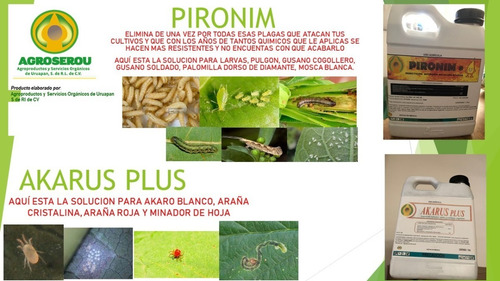 Akarus Plus (insecticida-acaricida Organico)