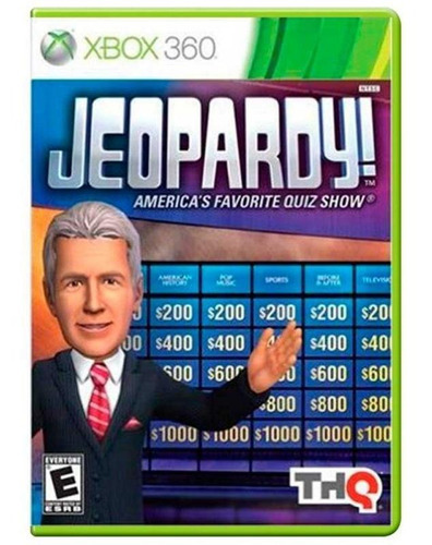 Juego Jeopardy! El programa de preguntas favorito de Estados Unidos: Xbox 360