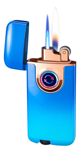 Encendedor De Gas L Cool Lighters, Inflable Blue Flame 08bu