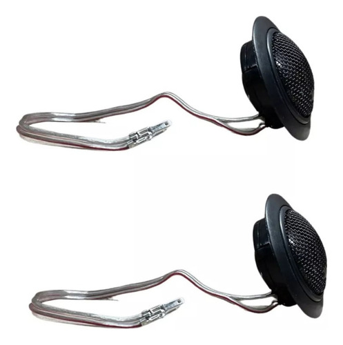 Mini Tweeter Domo De Seda Ztech Par Com Crossover(50wrms)