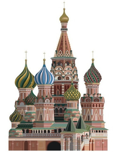 Vinilo Decorativo Infantil Castillo-i 06.calcomanía Kremlin