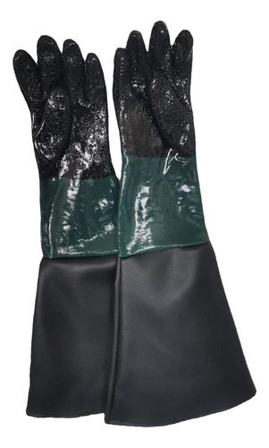 Guantes Protectores Para Limpieza Con Chorro De Arena