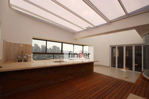 Imagem 9 de 30 de Lara E Mara. Cobertura Na Rua Engenheiro Edgar Egídio De Sousa, 303. Cobertura Duplex, Piscina, Sauna, Área Gourmet, Adega, 4 Suítes E 4 Vagas. - Co0602