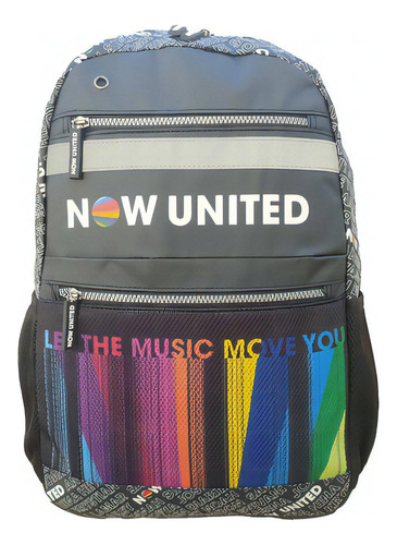 Mochila Now United Let The Music Move You Detalhes Nomes