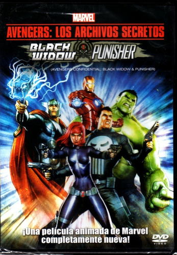 Marvel Avengers Los Archivos Secretos - Dvd Original Nuevo