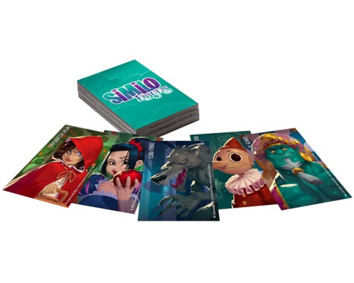 Imagen 3 de 3 de Juego De Mesa Familiar Asmodee Similo Fábulas - 70 Cartas