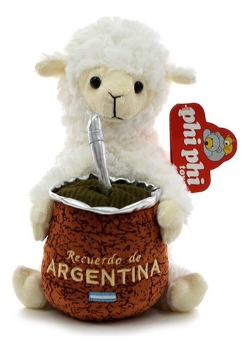 Peluche Oveja Con Mate Apego Infantil Regalo