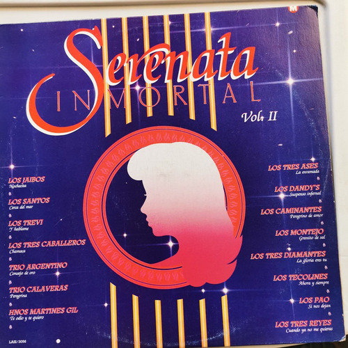 Disco Lp:serenata Inmortal- Vol.2