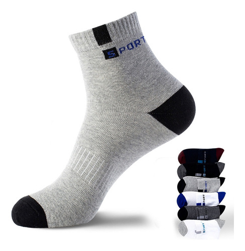 Calcetines Deportivos De Algodón Transpirable Para Hombre, 1