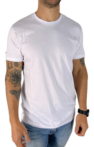 Remera Bernabé Americana  Básica Cuello Redondo Hombre Nueva