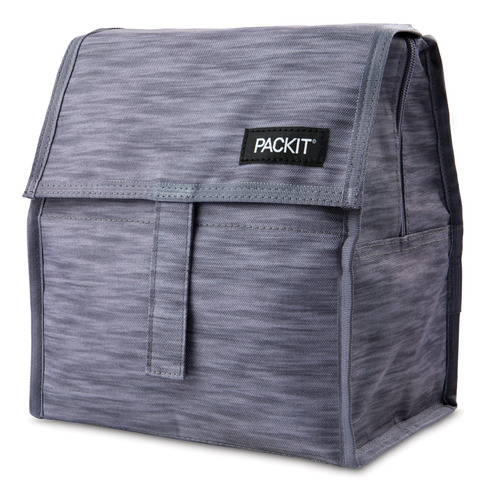 Packit® Bolsa De Almuerzo Congelable, Tinte Espacial Carbon,