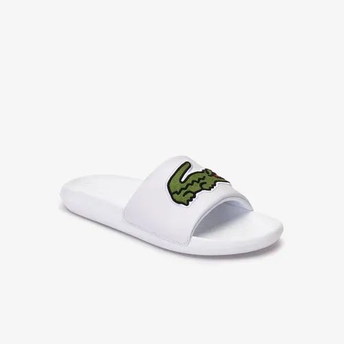 Ojotas lacoste blancas new arrivals