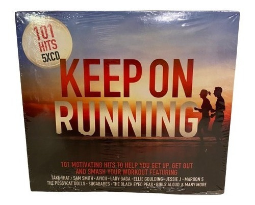 Various  101 Hits Keep On Running Cd Eu Nuevo