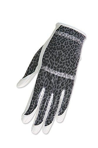 Hj Glove Mujer Panther Blanco Solaire Guante De Golf De Long