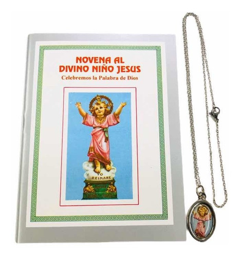 Novena Al Niño Jesús Con Medalla Y Cadena