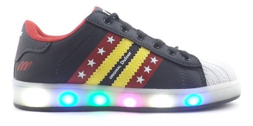 Zapatillas Dufour Luces Led Recargables Unisex Liquidacion