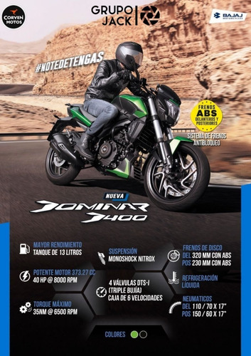 Imagen 23 de 25 de Bajaj Dominar 400 - Sin Interes - Mejor Contado
