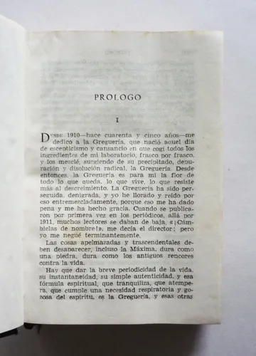 Total De Greguerias - Ramon Gomez De La Serna - Aguilar (Usado)